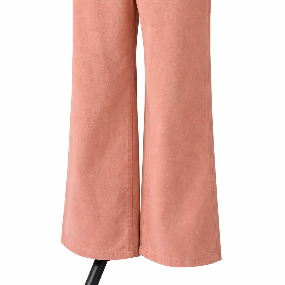 NWOT Peach Cotton Blend Wide-Leg Jeans — Style & Co — Size 14 - Picture 5 of 9